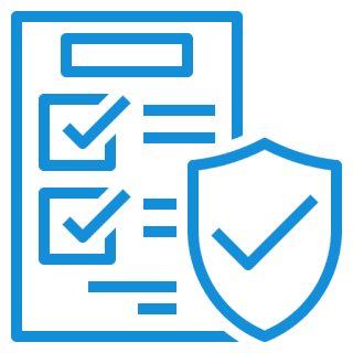 Mask group-1 Checklist and shield icon with checkmarks.